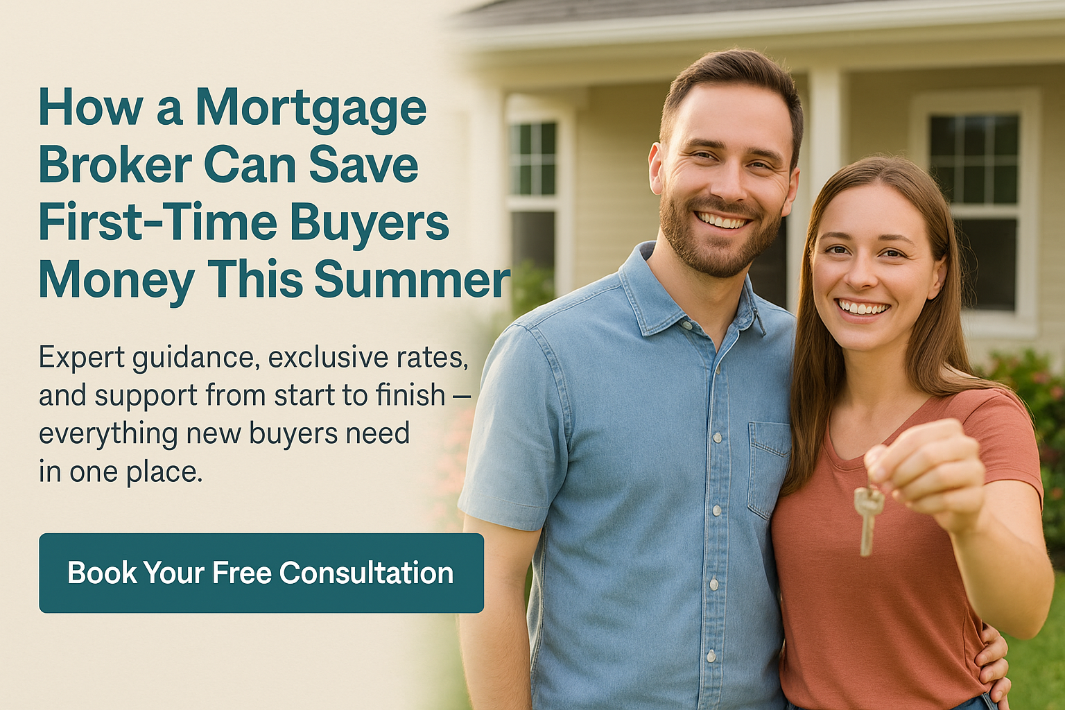 How a Mortgage Broker Can Save First-Time Buyers Money This Summer